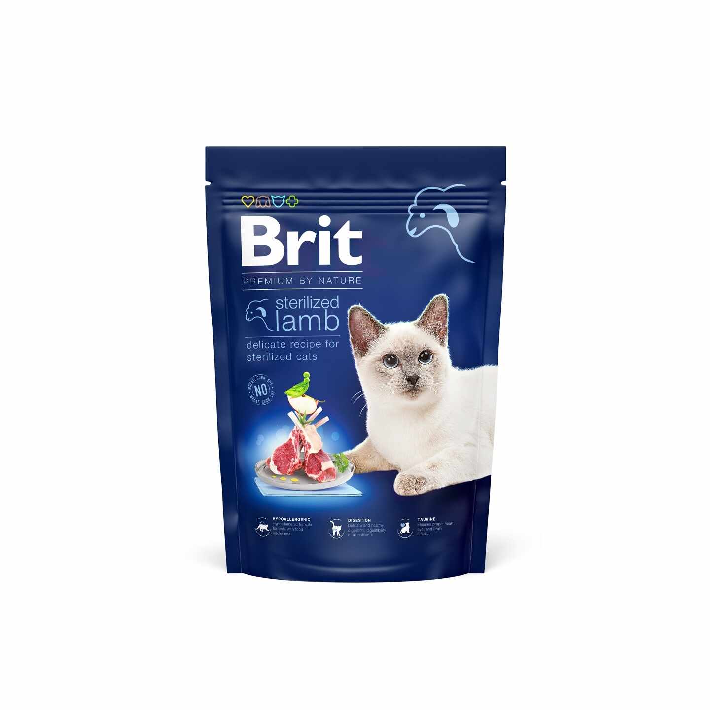 Brit Premium by Nature Cat Sterilized Lamb, 800 g