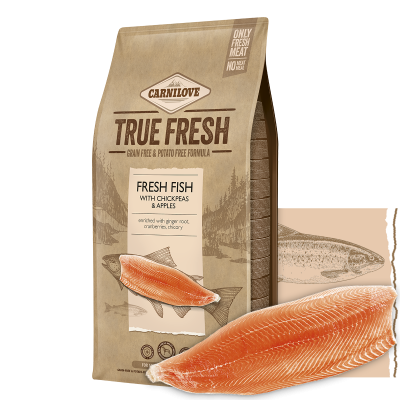 Carnilove True Fresh Fish for Adult Dogs, 4 kg
