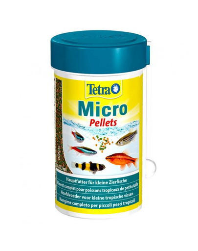 TETRA Micro Pellets 100 ml hrana sub forma de pelete pentru pesti tropicali