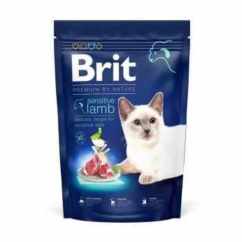 BRIT Premium by Nature Sensitive, Miel, hrană uscată pisici, sensibilități digestive, 1.5kg