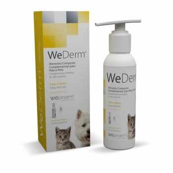 WEPHARM WeDerm, suplimente piele și blană câini și pisici, suspensie orală, 100ml