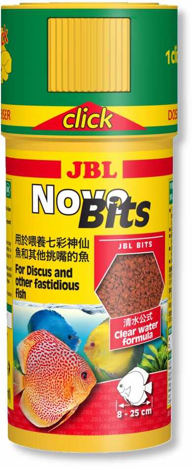 Hrana granule pentru toate speciile JBL NovoBits Click 250 ml 