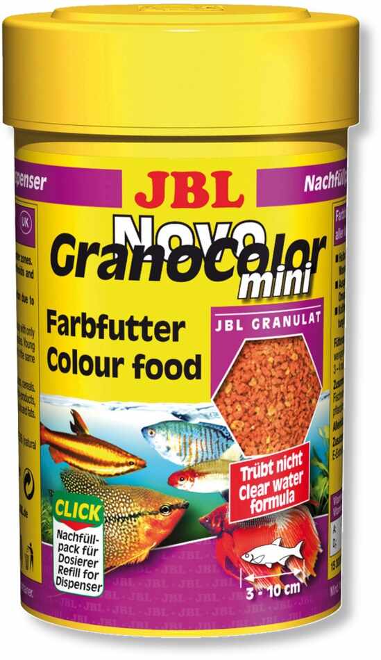 Hrana granule pentru toate speciile JBL NovoGranoColor mini 100ml Refill
