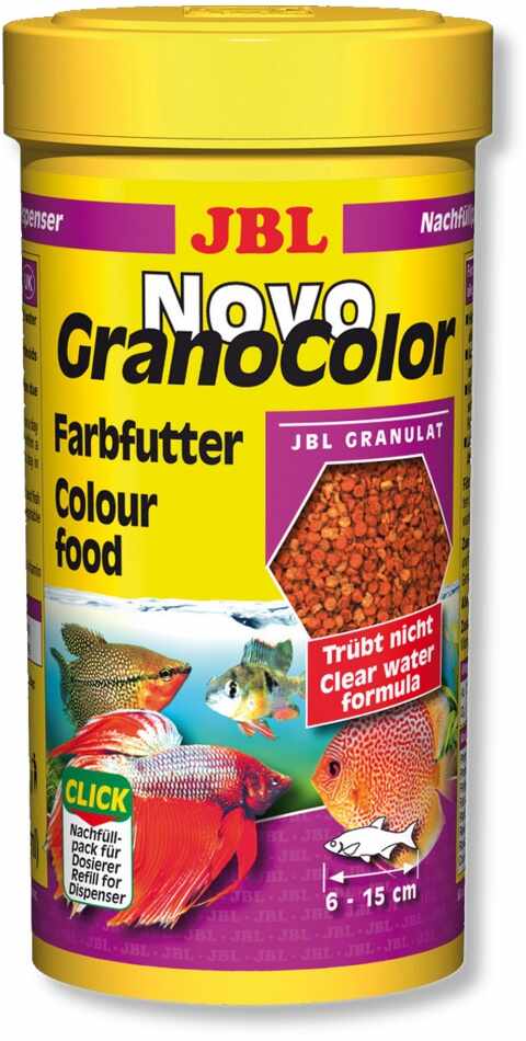 Hrana granule pentru toate speciile JBL NovoGranoColor Refill 250ml 
