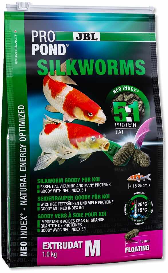 JBL ProPond Silkworms M 1 kg