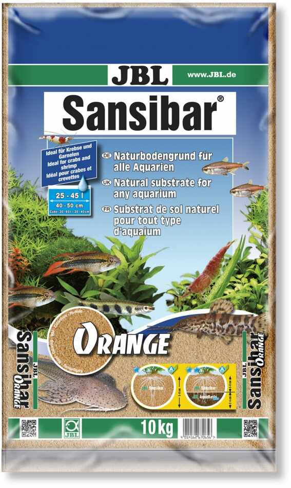 Nisip natural JBL Sansibar ORANGE 10 kg