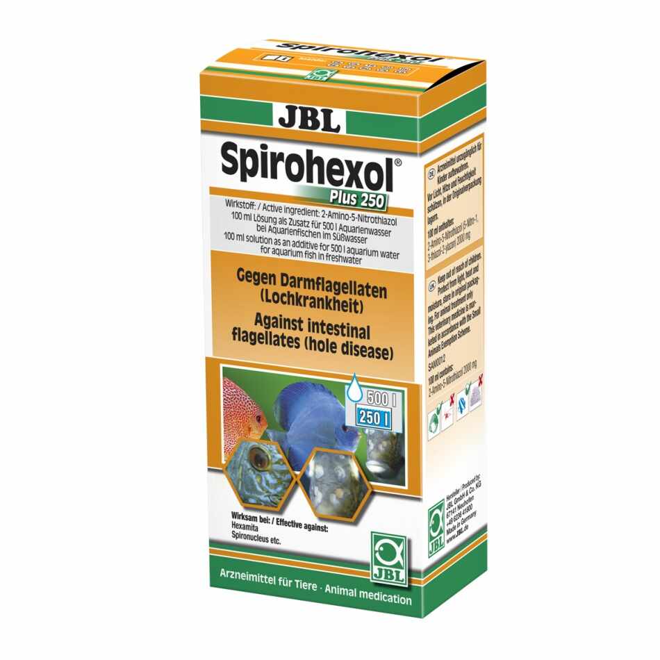 Medicament JBL Spirohexol Plus 250 / 100 ml pentru 500 L