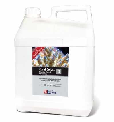Red Sea Coral Colors D (Trace), 500 ml