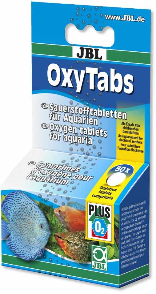 Tablete oxygen JBL OxyTabs 50 tabl. pentru 500 L