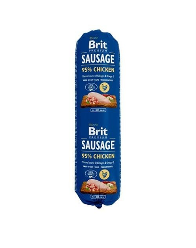 BRIT Premium sausage cu pui 800 g