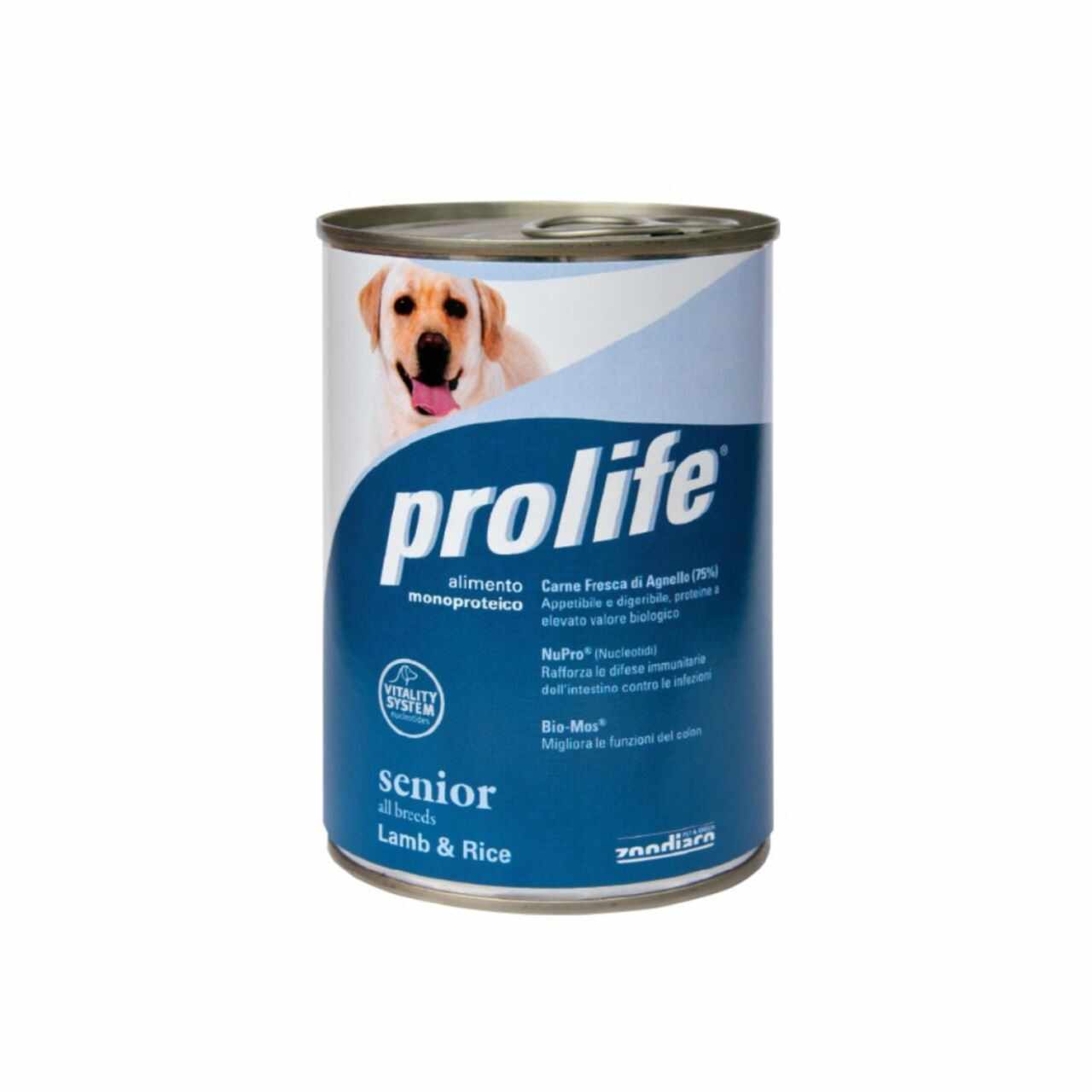 Hrana Umeda Pentru Caini Premium Prolife Dog Adult Senior Miel&orez Cv 400 Gr