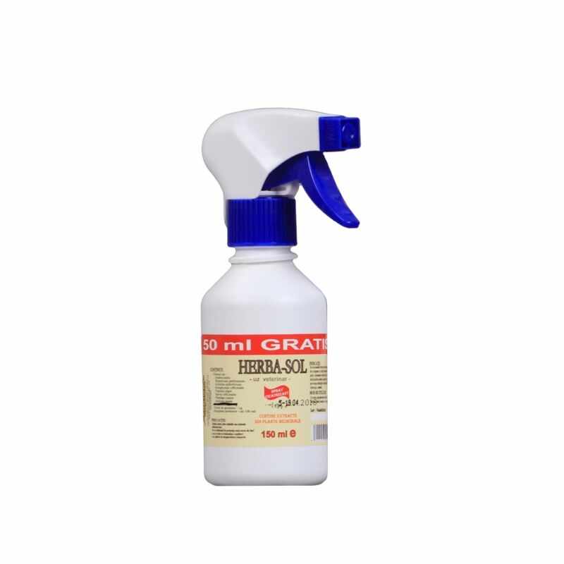 Herba-Sol, spray cicatrizant, 150 ml