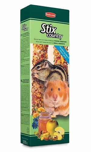 Batoane pentru hamsteri Stix Grandmix Country Hamster 100 gr