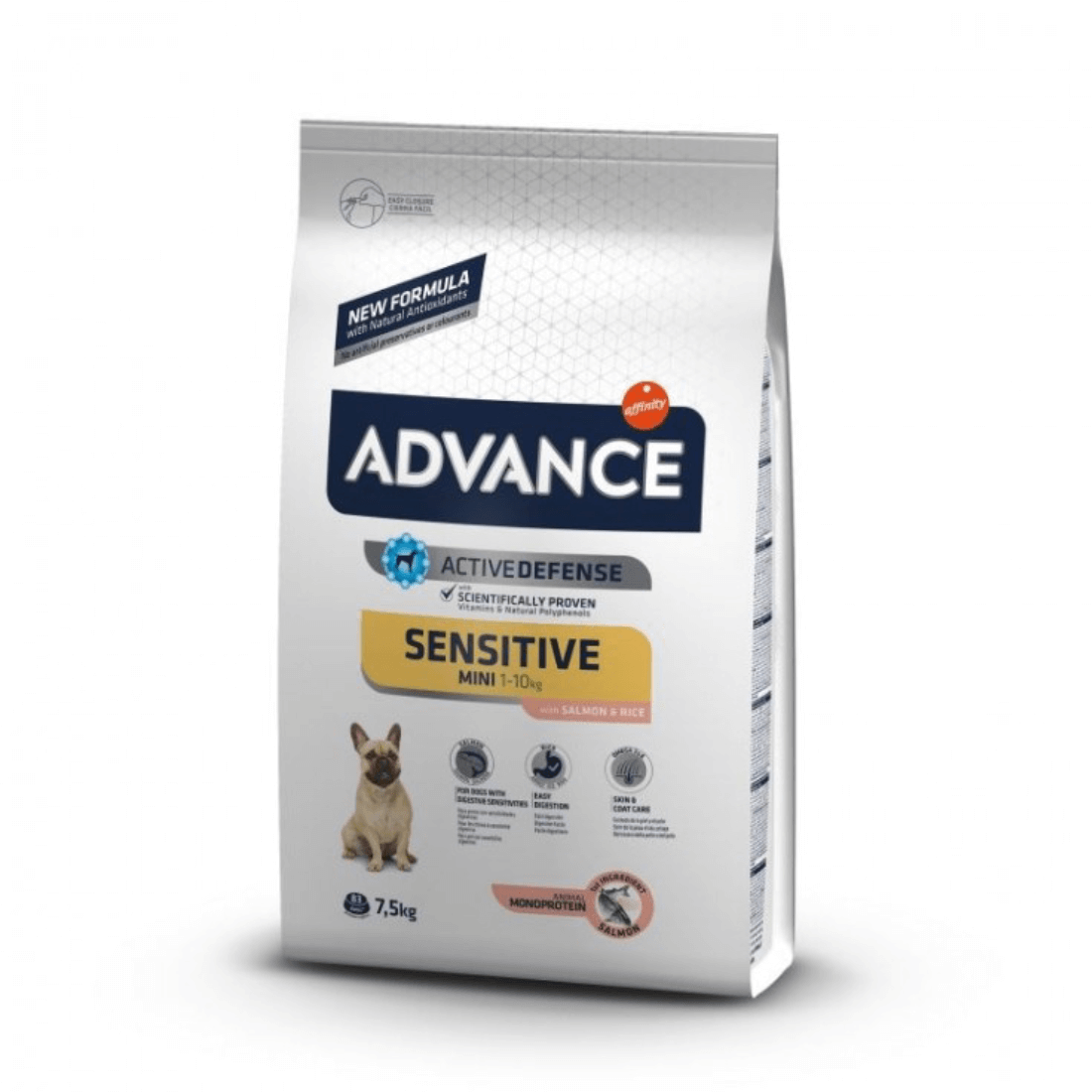 Hrana uscata pentru caini Advance Dog Mini Sensitive 7.5 kg