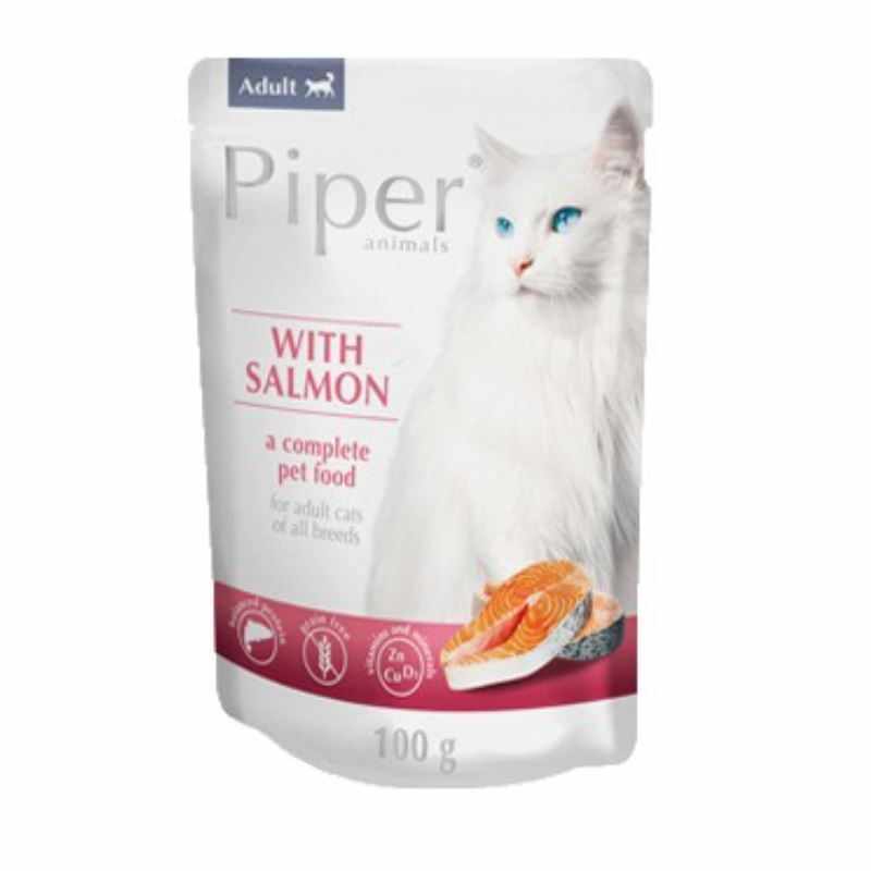 Piper Cat, Carne De Somon, 100 g