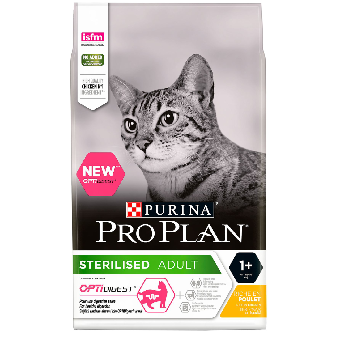 Hrana pentru pisici sterilizate Pro Pan Sterilised Cat Chicken 1.5kg