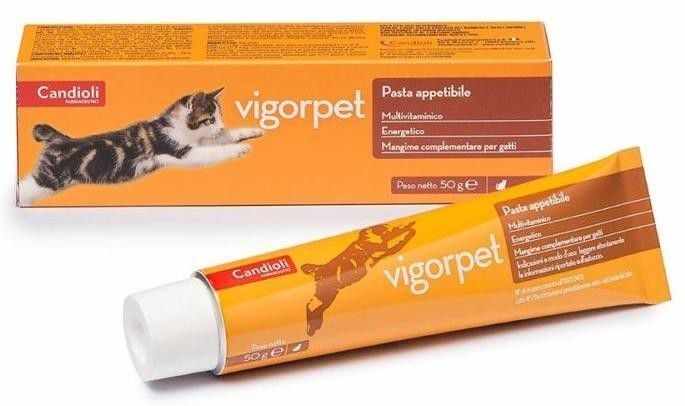 VIGORPET pasta, supliment nutritiv pentru pisici, 50 ml