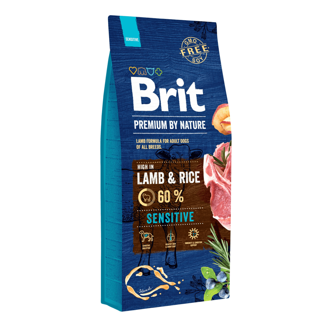 Hrana uscata pentru caini Brit Premium by Nature Sensitive Miel 15 kg
