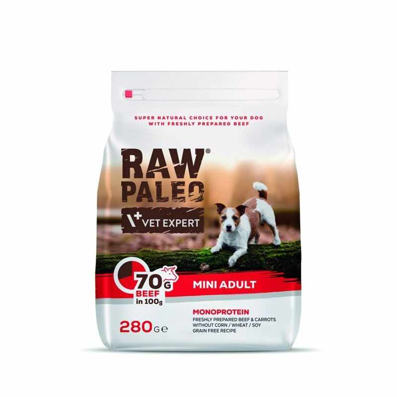 Raw Paleo, Adult, Rase Mici, Vita, 280 g