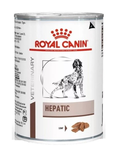 ROYAL CANIN Hepatic Hrana umeda pentru caini adulti cu afectiuni hepatice 12 x 420 g