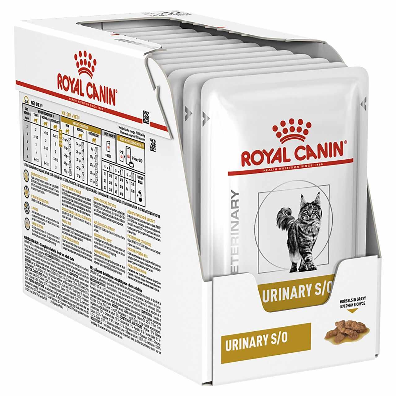 Royal Canin Wet Urinary SO Cat, 12 plicuri x 85 g - gravy
