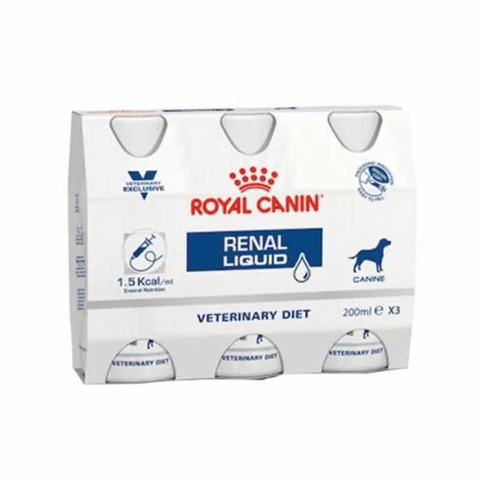 Royal Canin Renal Dog Liquid, 3 x 0.2L