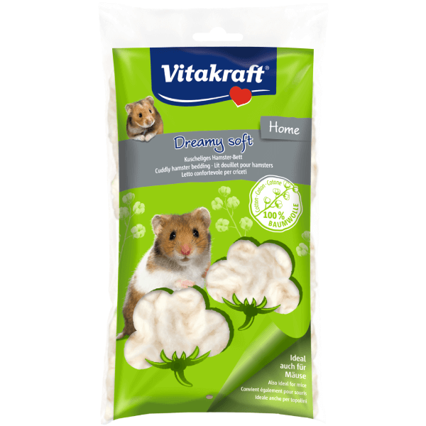 Asternut pentru hamsteri Vitakraft Dreamy Soft 20g
