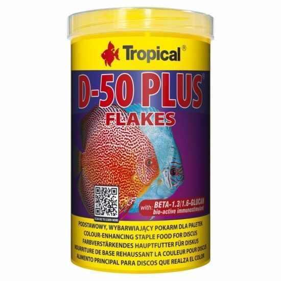 D-50 PLUS, Tropical Fish, 1000 ml/ 200 g