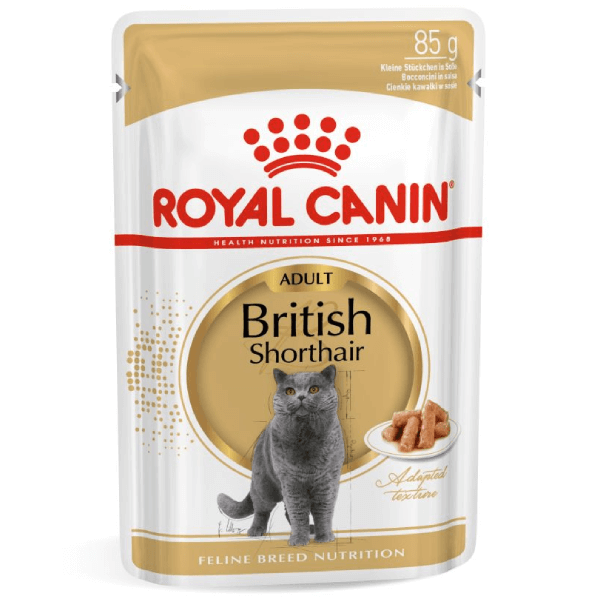 Hrana umeda pentru pisici Royal Canin British Shorthair 85g