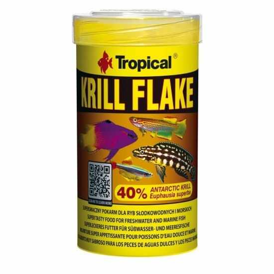 Krill, Tropical Fish, fulgi 100 ml/ 20 g