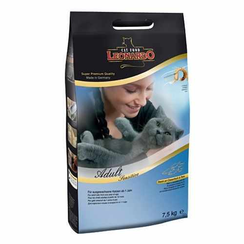 Leonardo Cat Adult Sensitive Peste, 400 g