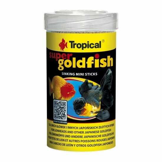 Super Goldfish Mini Sticks Tropical Fish, 100 ml/ 60 g