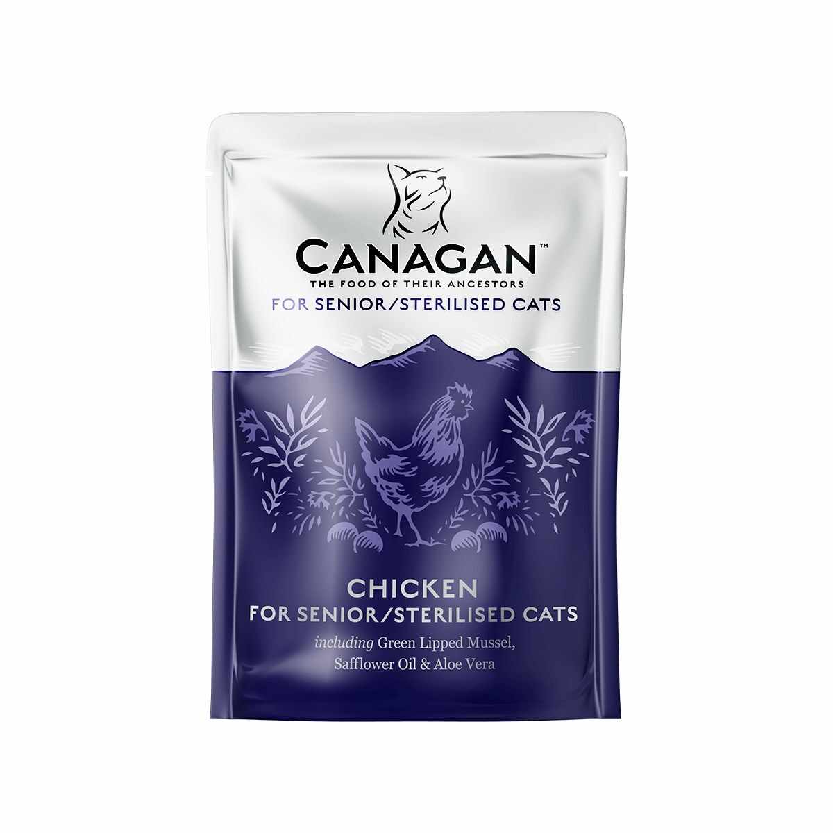 Canagan Cat Senior Sterilised, Pui, 85 g
