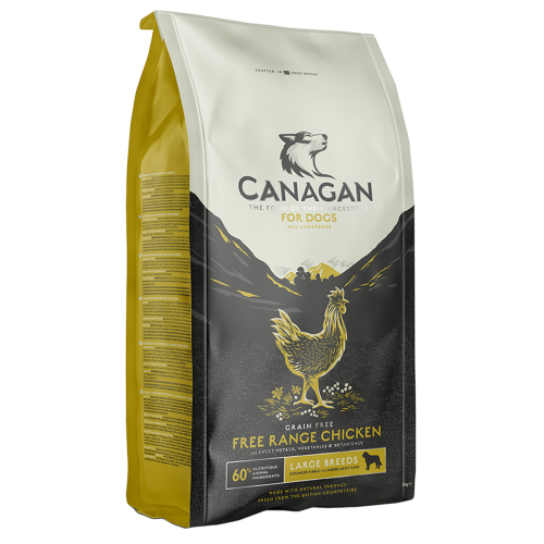 Canagan Dog Grain Free Large Breed cu Pui, 12 kg