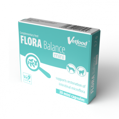 VetFood Flora Balance Mini, 30 capsule