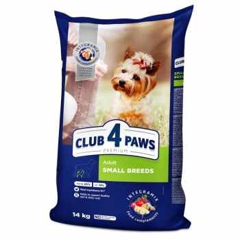 CLUB 4 PAWS Premium, XS-S, Pui, hrană uscată câini, 14kg