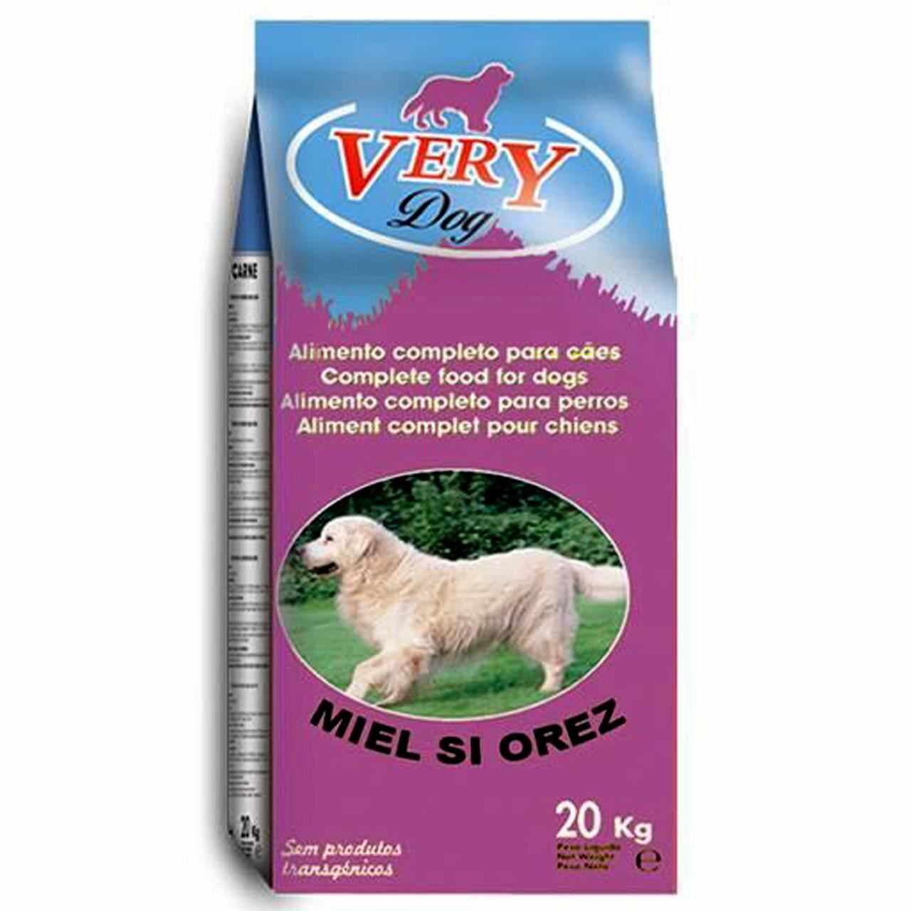 Hrana Uscata Caini, Very Dog Adult Mini Miel/ Orez, 20 kg