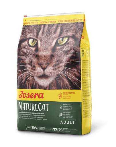 JOSERA Nature Cat hrana pisici 10 kg si 2 kg + 6 x plicuri Pate GRATIS