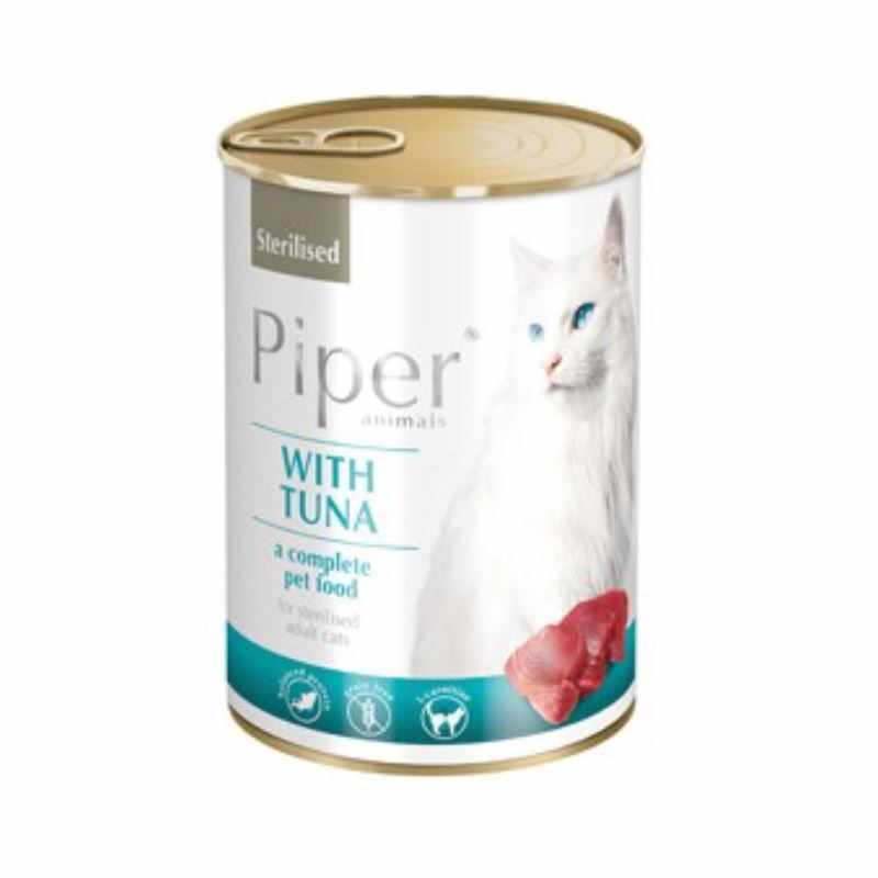 Piper Cat Sterilised, Ton, 400 g