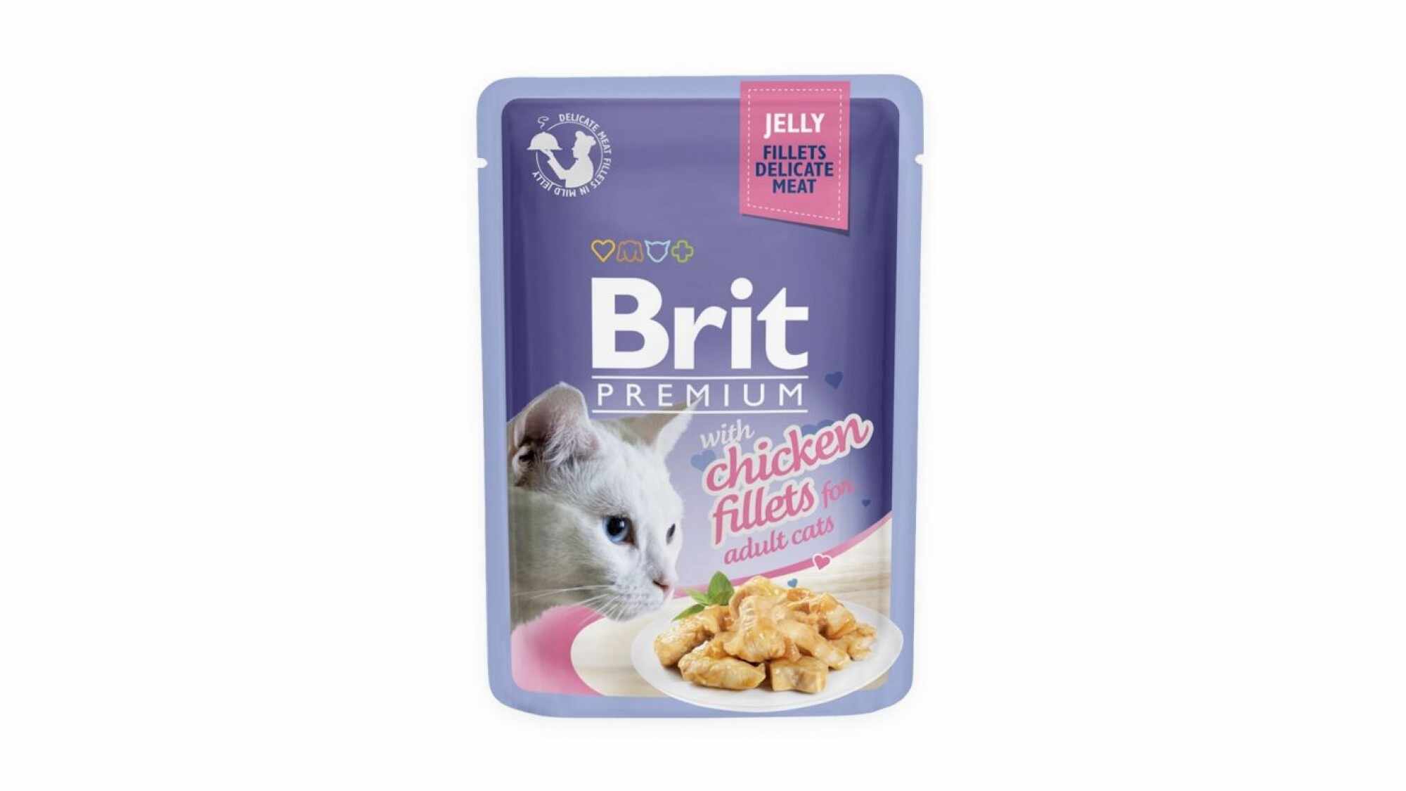 Brit Cat Delicate Chicken In Jelly 85 Gr 4 Plus 2 Gratis
