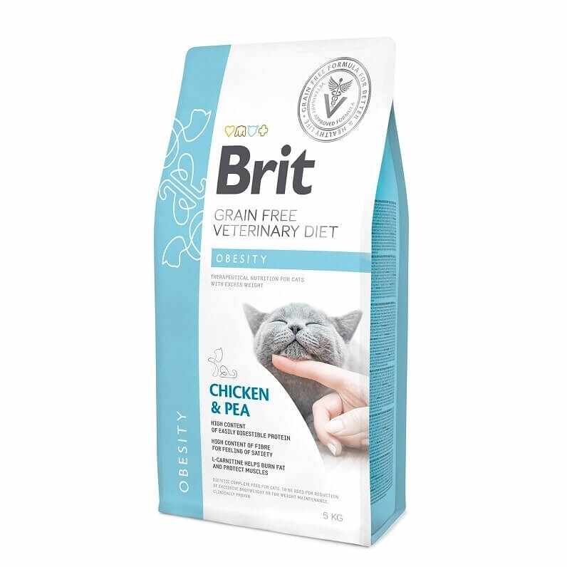 Brit Grain Free Veterinary Diet Cat Obesity 2 Kg