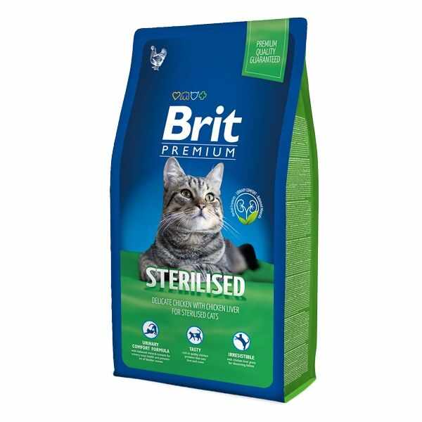 Brit Premium Cat Sterilised, 8 kg
