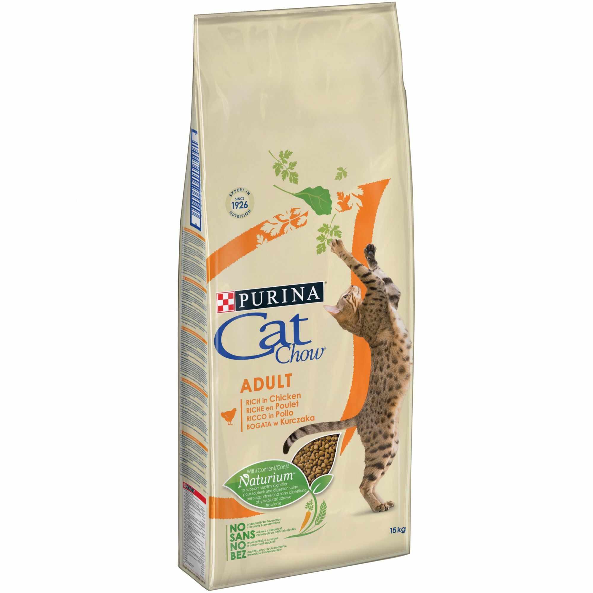 Purina Cat Chow Adult Pui Si Curcan 15 Kg