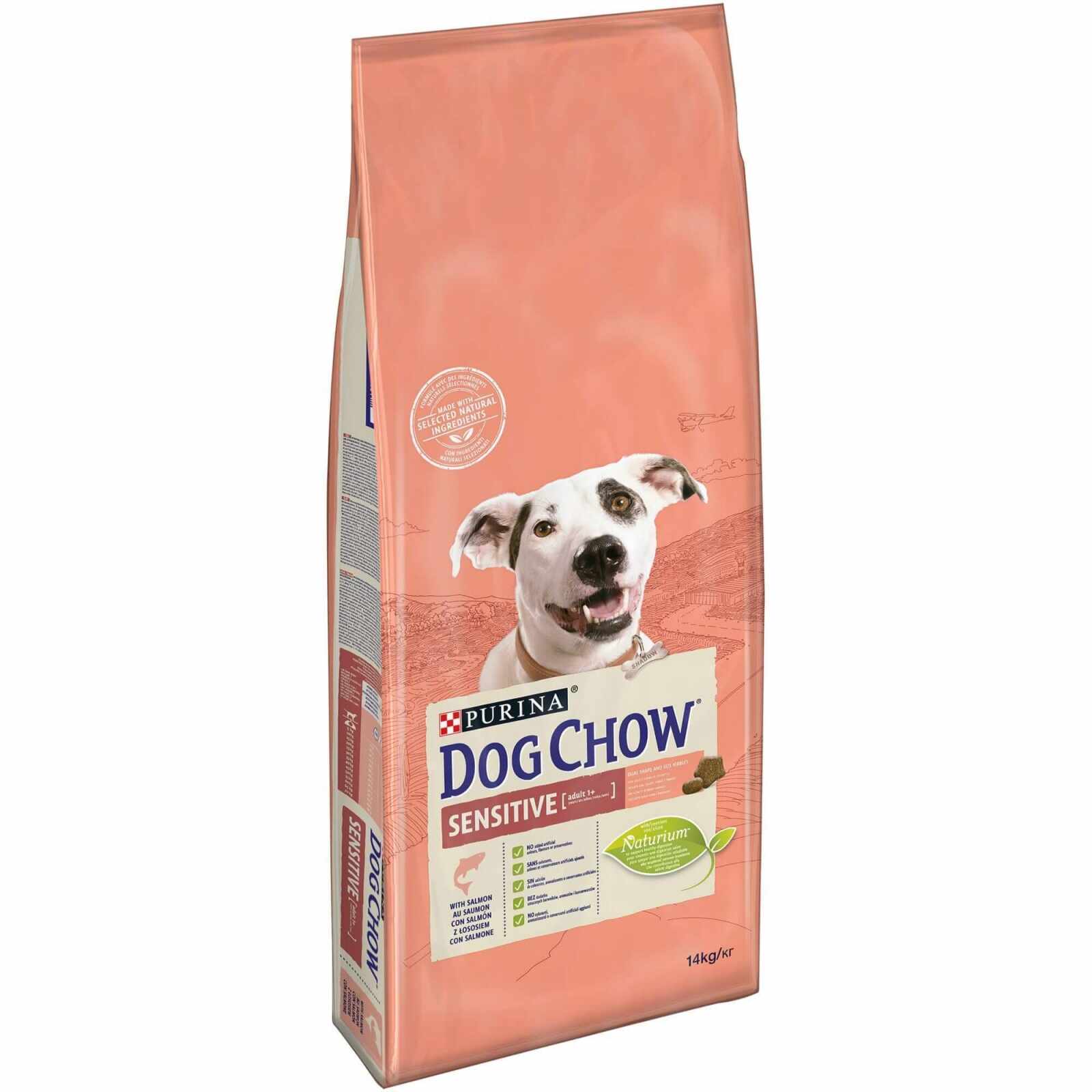 Purina Dog Chow Adult Sensitive Cu Somon 14 Kg