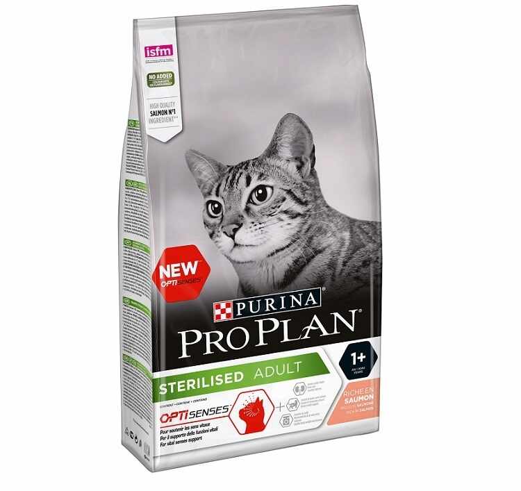 Purina Pro Plan Pisici Sterilizate Optisenses cu Somon 1.5 kg