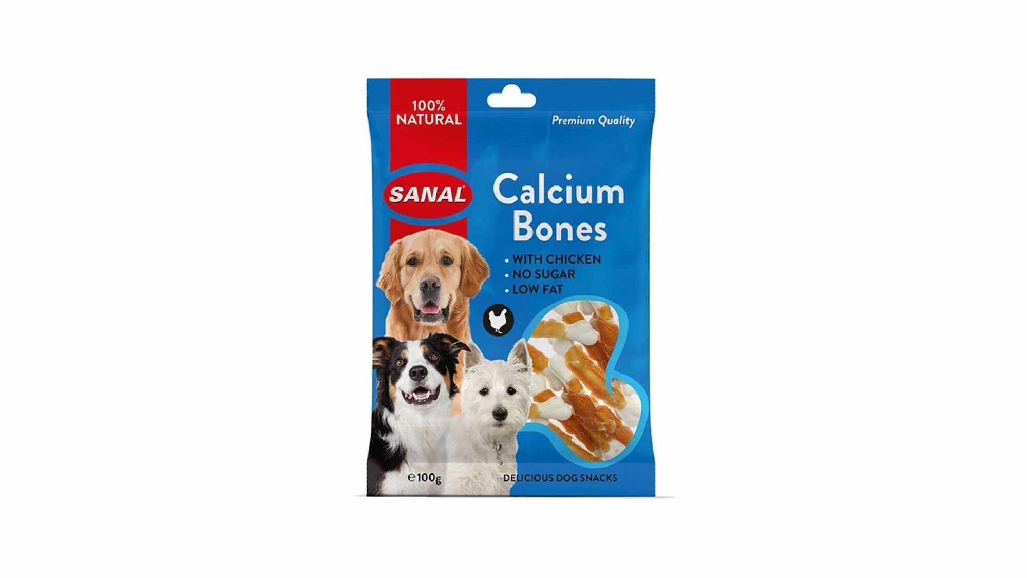 Sanal Dog Calcium Bones 100 Gr