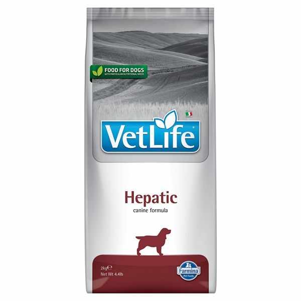 Vet Life Natural Diet Dog Hepatic, 2 kg