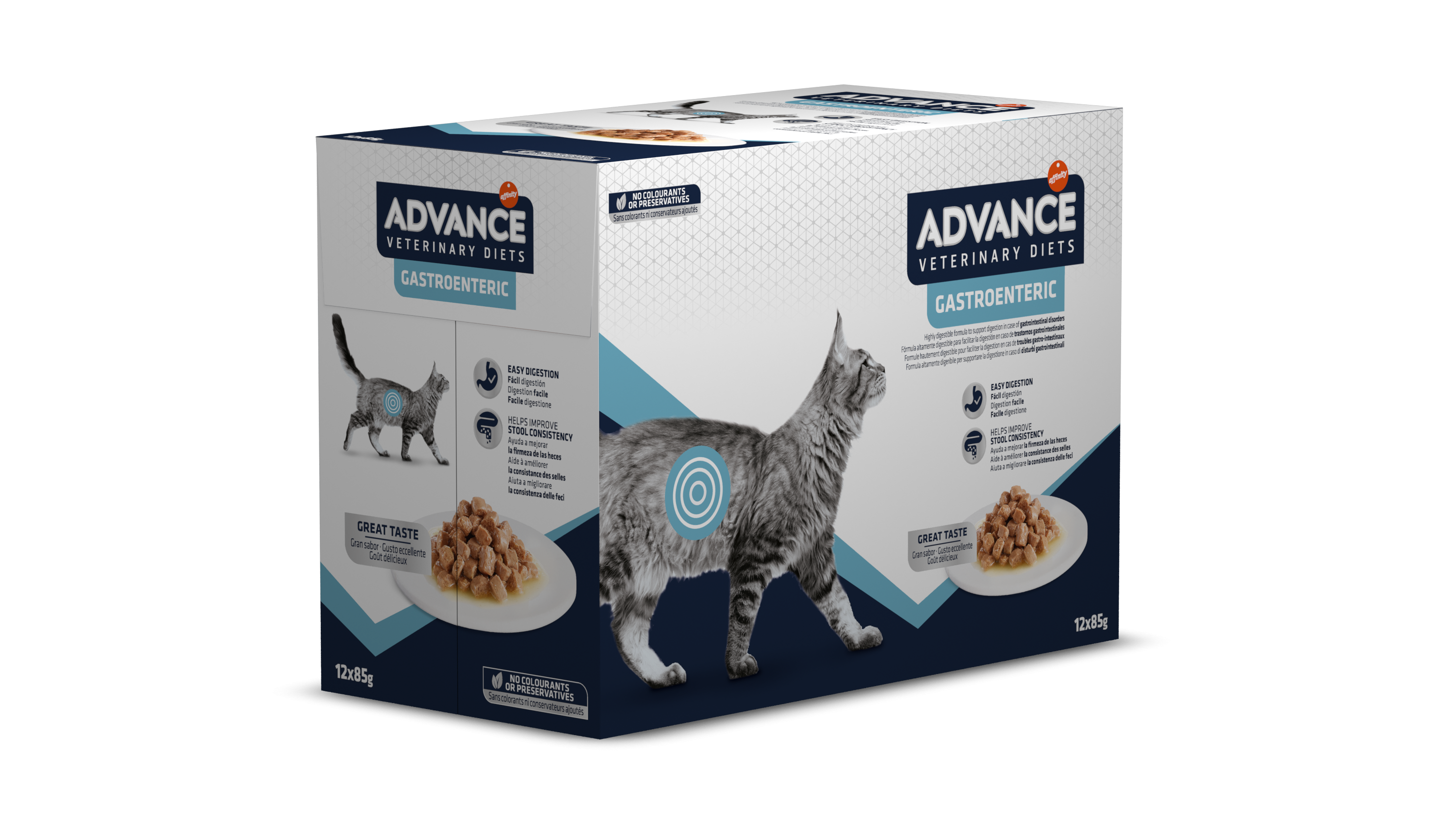 Advance Diets Cat Gastrointestinal Sensitive, 12x85 g