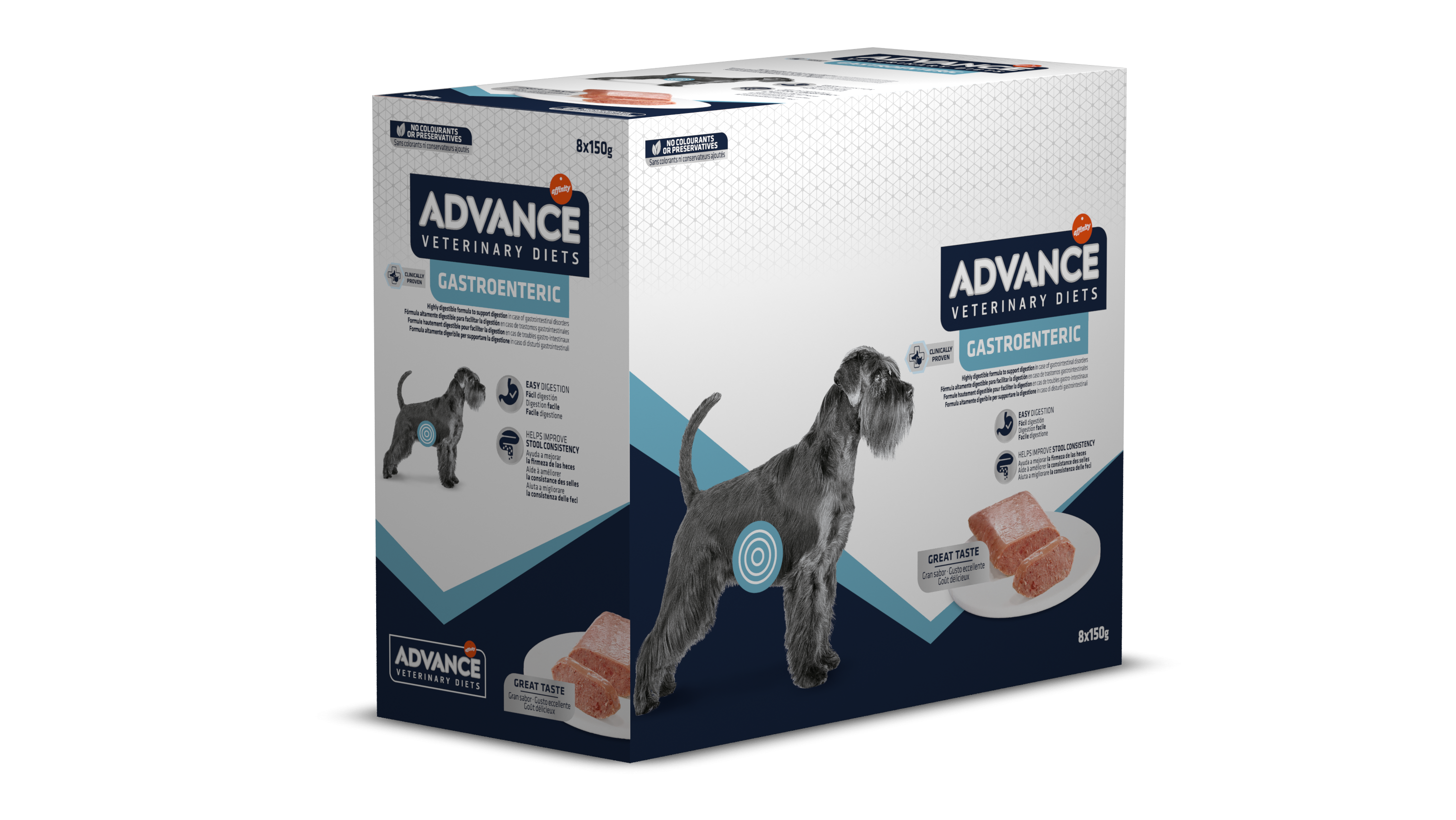 Advance Diets Dog Gastroenteric, 8x150 g