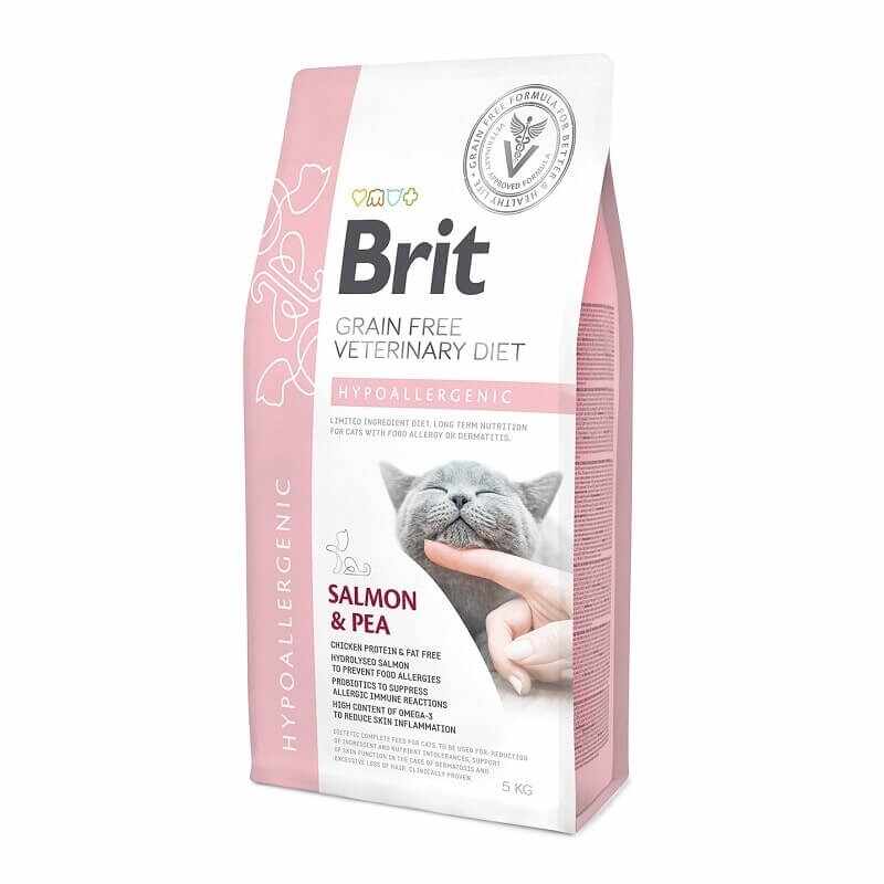 Brit Grain Free Veterinary Diet Cat Hypoallergenic 5 Kg